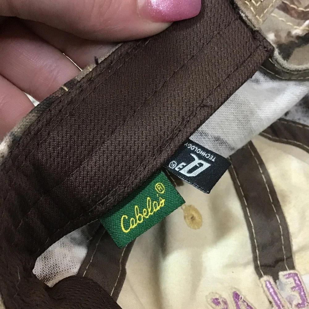 Cabelas Youth Hat Classic Camo Adjustable Ball Cap Hunter Outdoor